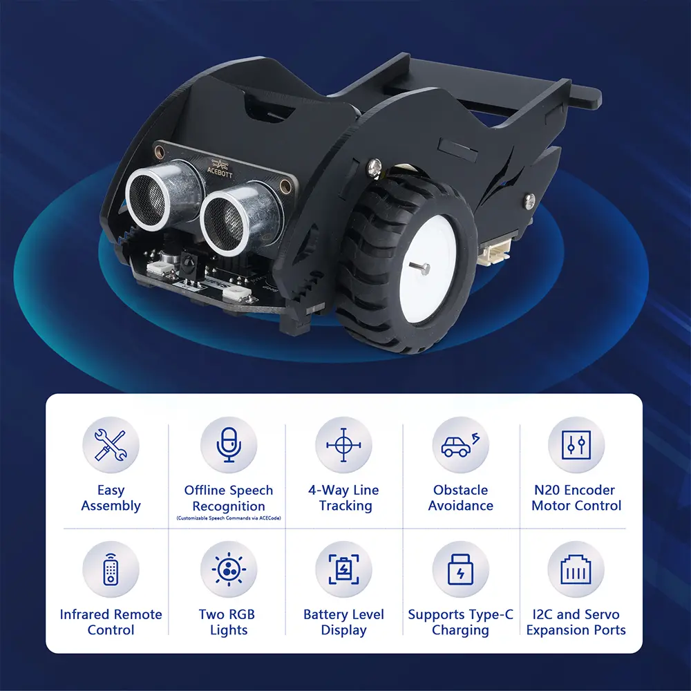 SharkBot: robotul cu comenzi vocale